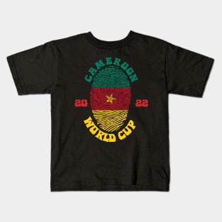 Cameroon World Cup 2022 Kids T-Shirt